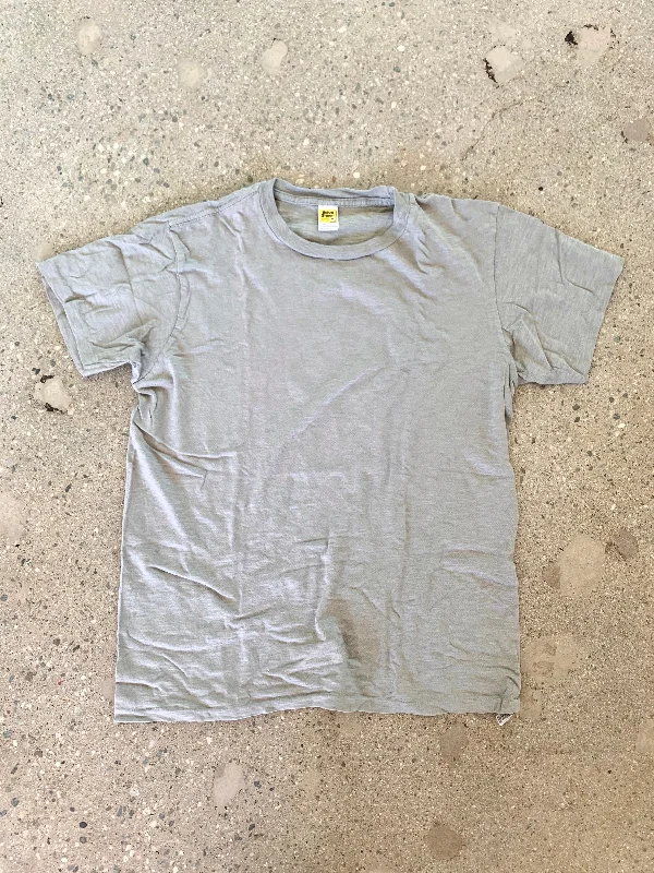 Velva Sheen Grey Rolled T-Shirt