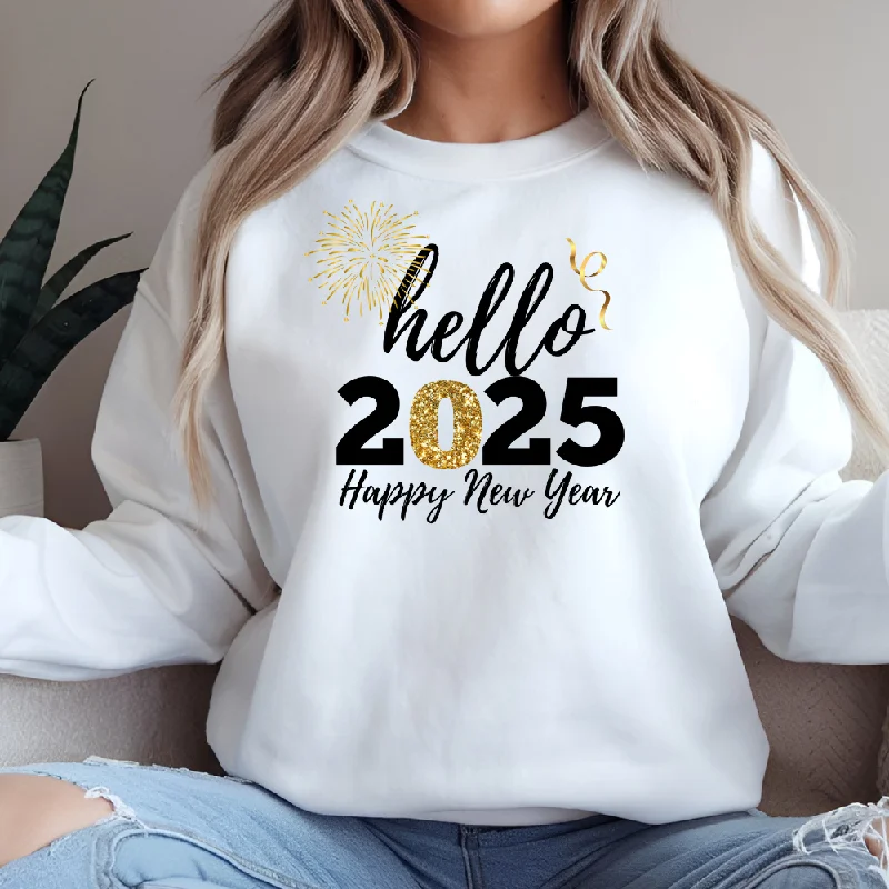 Women'S New Year 2025 Graphic T-shirt, Sweatshirt, Hoodie