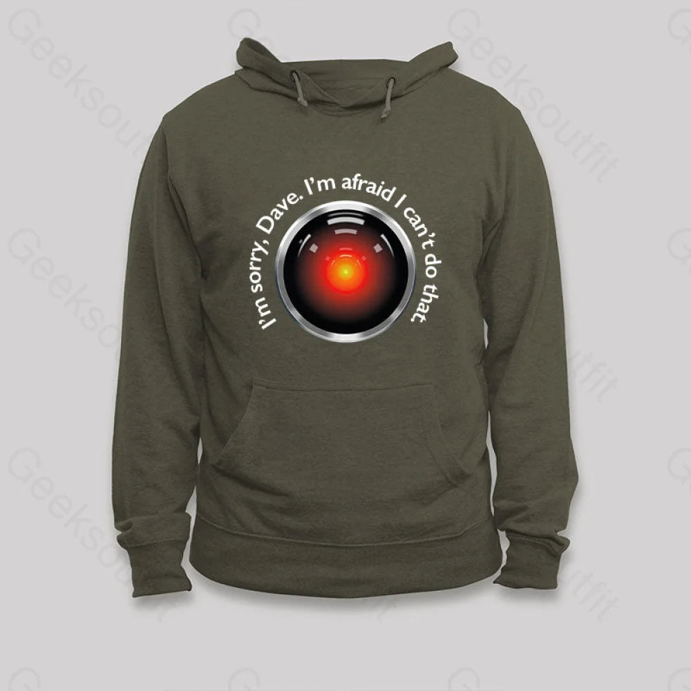 HAL Sorry, Dave Quote Hoodie