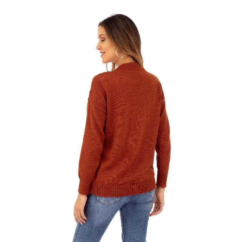 Novica Handmade Ginger Bonds Blend Pullover Sweater