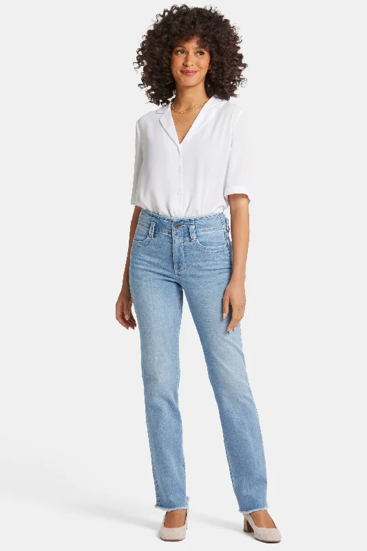 Marilyn Straight Jeans - Blue Valley