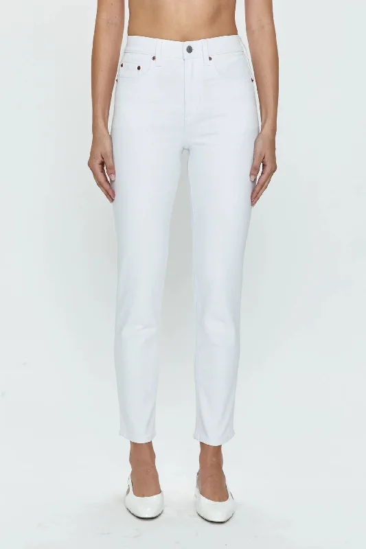 Pistola Madi High Rise Modern Slim WHITE