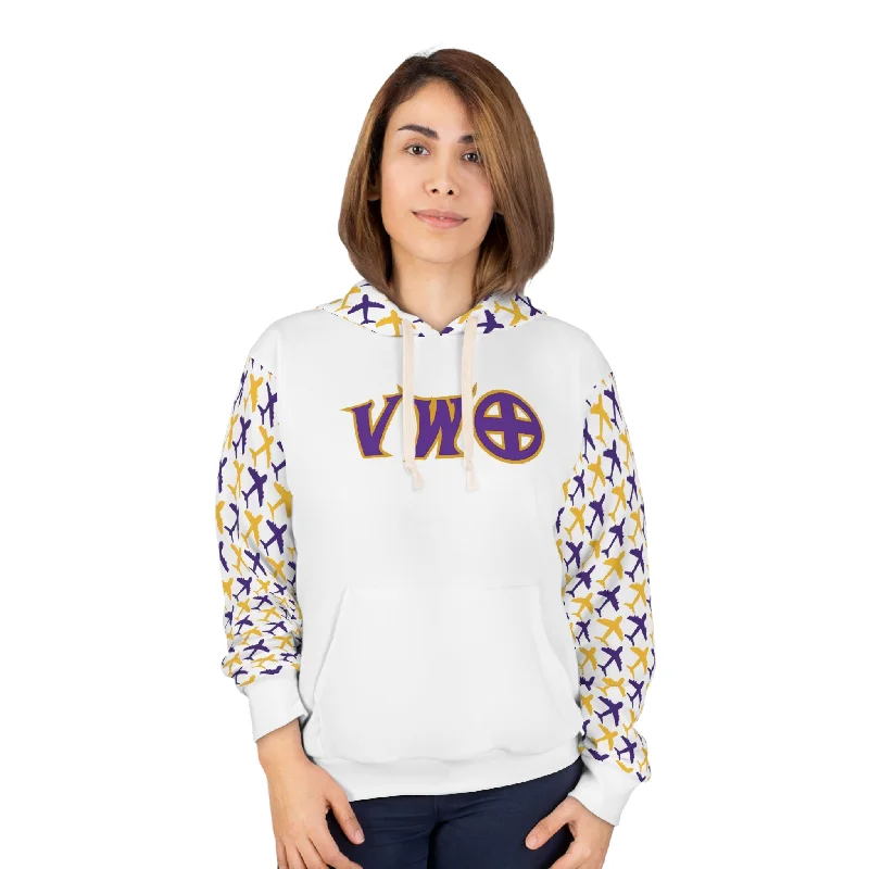 Unisex Pullover Hoodie - Jet Planes - V-W-O