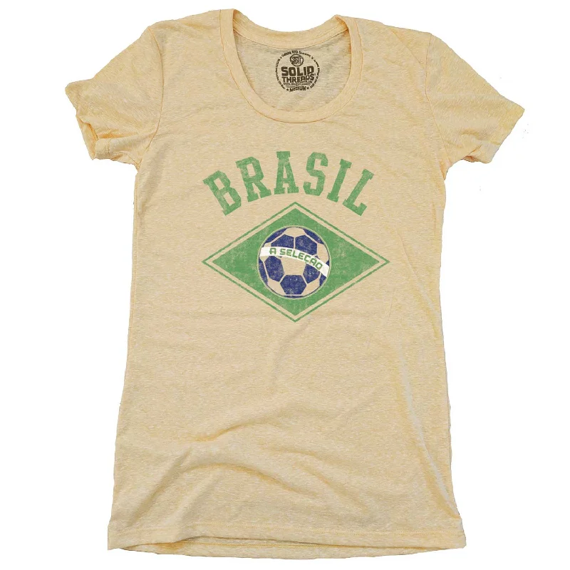 Women's Brazil National Soccer Team T-shirt