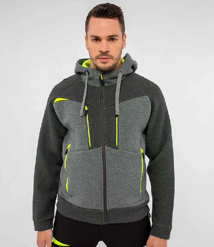 Portwest DX4™ Zipped Hoodie | Metal Grey