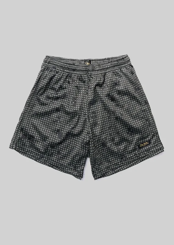 O.E. Green Night Mesh Short