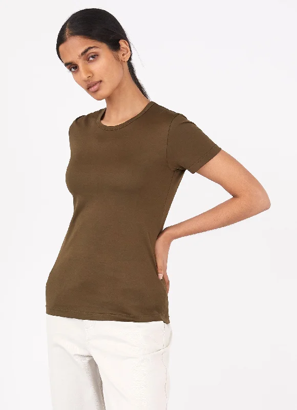 Women's Classic T-shirt in Dark Moss