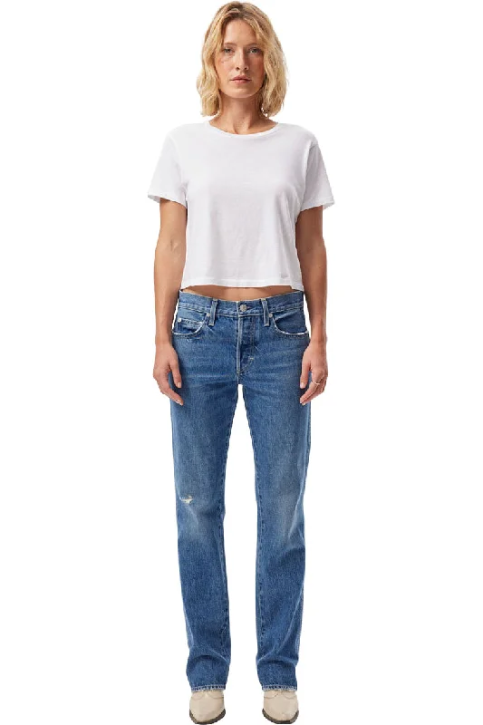 AMO Denim Charlotte Straight in Romeo