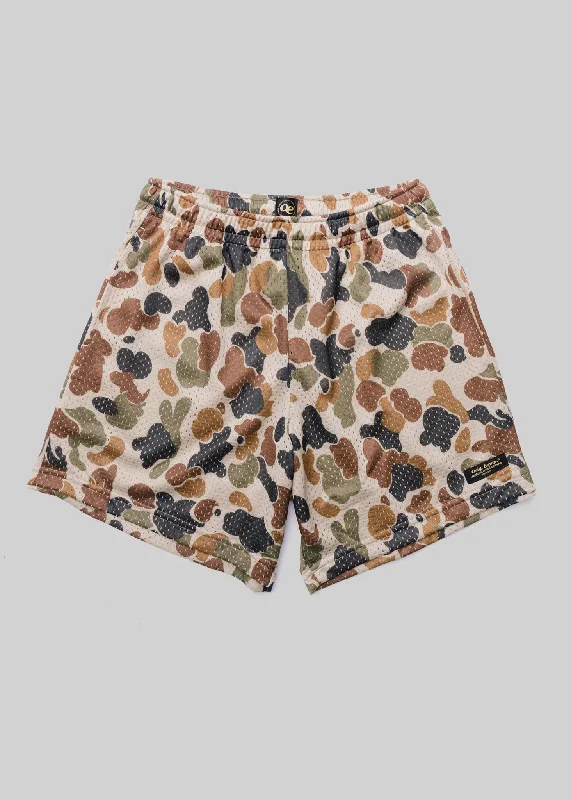 O.E. Autumn Duck Mesh Short