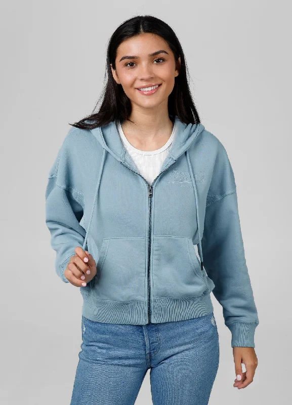 Women's zip-up hoodie Washed Manzanita II