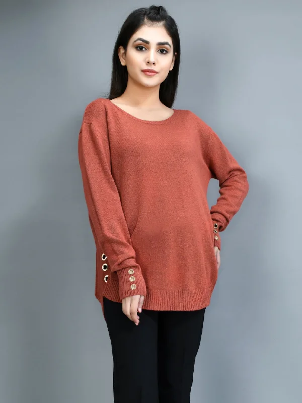 Eyelet detail Sweater