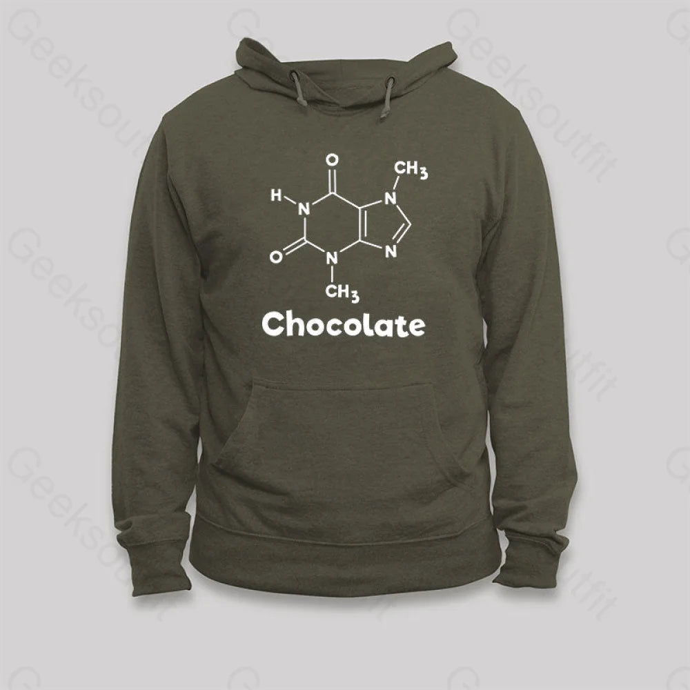 Chocolate Molecule Chemistry Science Hoodie