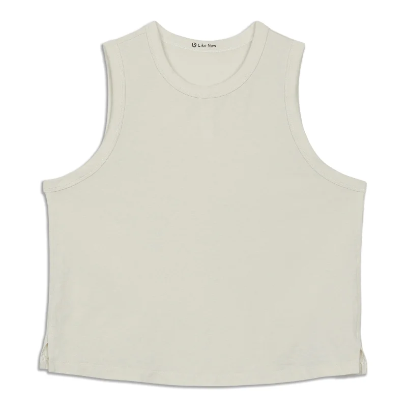 Classic-Fit -Blend Tank Top - Resale