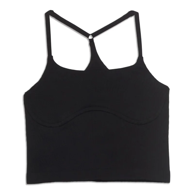 Strappy Seamless Yoga Shelf Tank Top - Resale