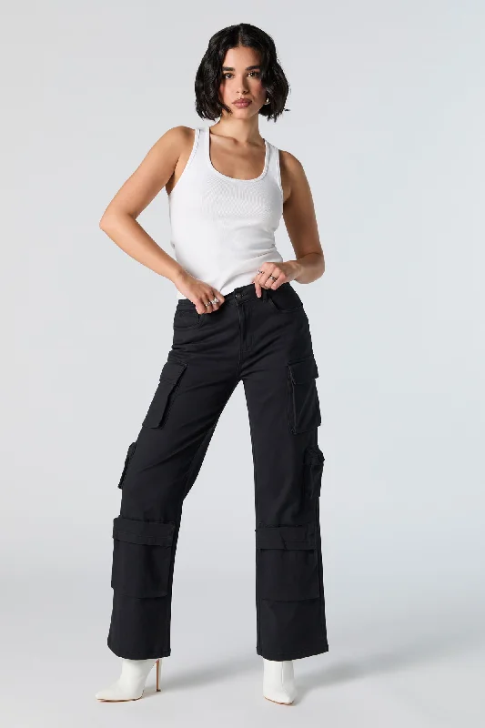 6 Pocket Straight Leg Cargo Pant