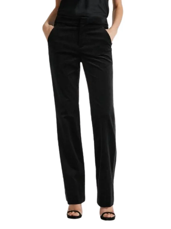 Ford Velvet Pant In Black