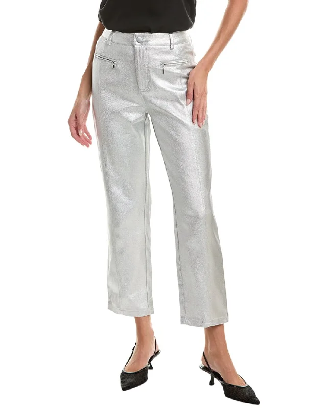 Gracia Metallic Twill Pant